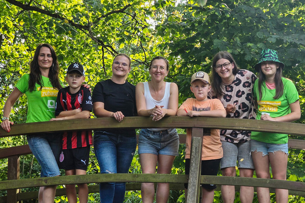 Mitarbeiter der WIS Spreewald und BEKOTEC sind im Rahmen des DESWOS Marathon sportlich für den guten Zweck unterwegs